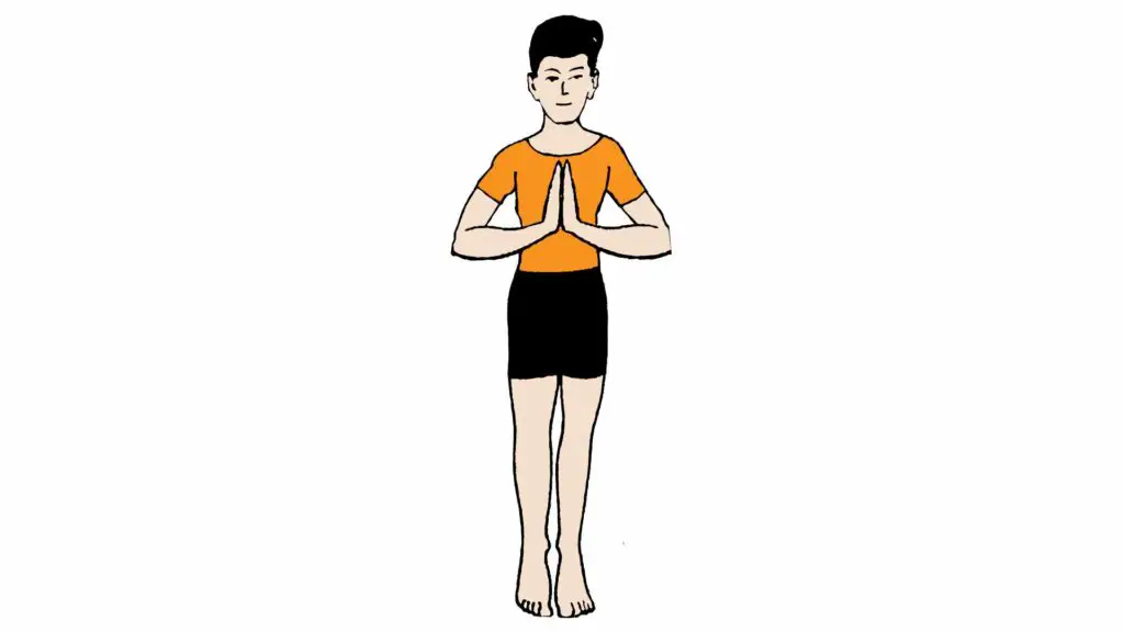 Pranamasana - The prayer pose
