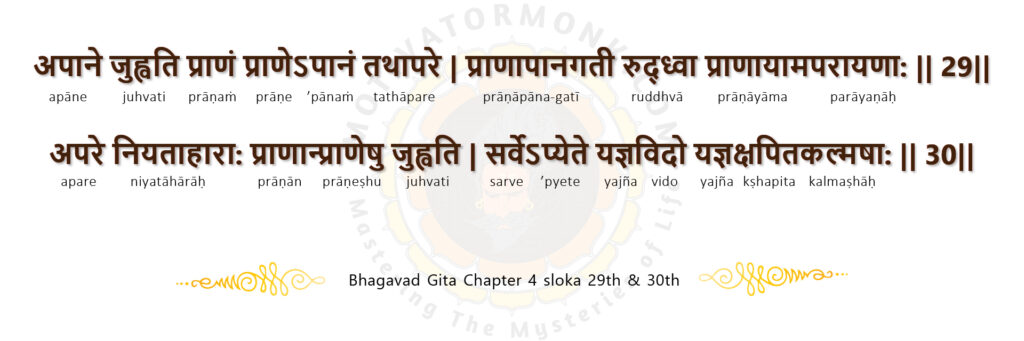 Pranayama In Bhagavad Gita